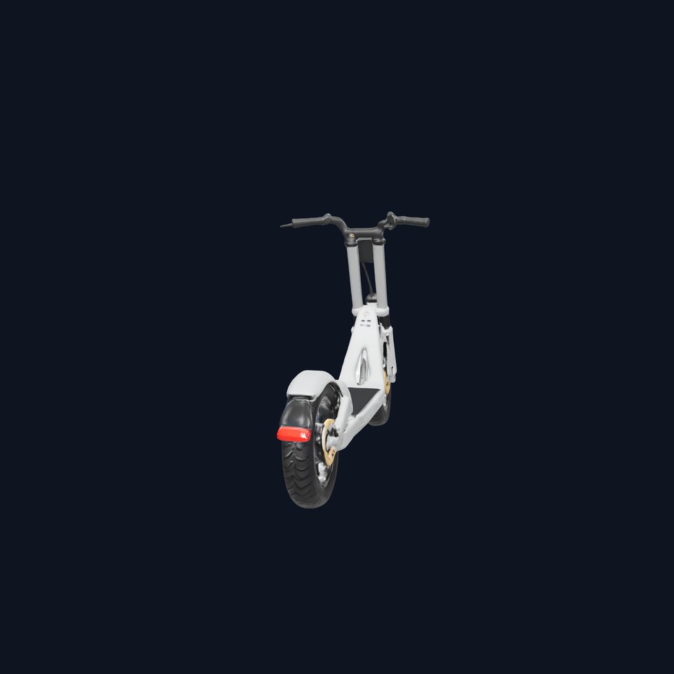 Modern Electric Scooter D Model Pack
